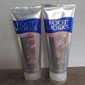 Avon Foot Works Silver Thermal Exfoliating Scrub